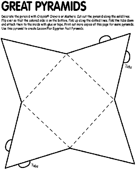 Snudurvaselin: Great Pyramid Of Giza Coloring Pages